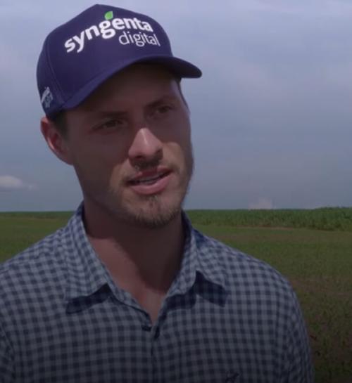 Mauricio Calgaro, farmer in Brazil speeded up his decision with help of NDVI