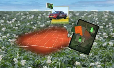 Aardappelveld en Interra Scan