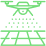 Drone & Boom Spray Booking with a drone icon