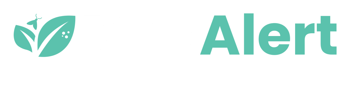 RiskAlert - RiskMap Logo White